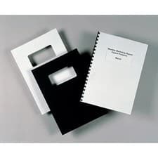 Image of GBC LeatherGrain Binding Cover A4 250 gsm 46705E