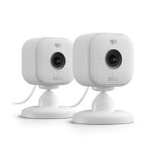 Image of Blink Mini 2 - Plug-In CCTV Smart Security 2 Camera Pack - White