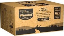 Image of Winalot Meaty Chunks Mixed in Gravy Wet Dog Food 100g x 80 Pack 