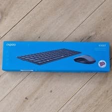Image of Rapoo 9300T Bluetooth Keyboard & Mouse *Black*