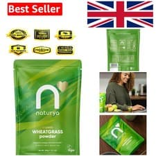 Image of Organic Wheatgrass Powder, 200g - Natural, Organic, Vegetarians