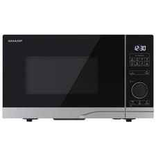 Image of SHARP YC-PS254AU-S 25L 900w Solo Microwave, Silver
