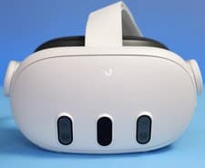 Image of Meta Quest 3 All-In-One Mixed Reality Headset and Controllers 512GB White