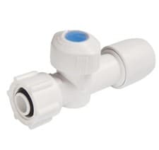 Image of Hep2O 15mm x 1/2" Inch Straight Service Valve HX18/15WS