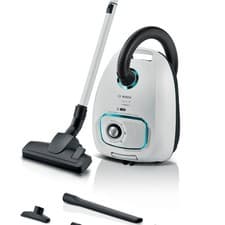Image of Bosch ProHygienic Bagged Cylinder Vacuum Cleaner White - BGB41HYGGB - Return