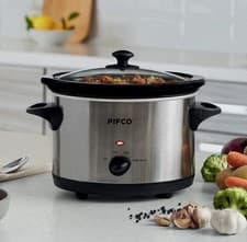 Image of Pifco 3.5L Slow Cooker 180W Electric Crock Pot Stew Soup Kitchen Cooker