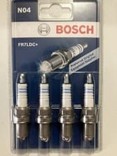 Image of BOSCH FR7LDC+ ( 0242235947 ) X4 SPARKPLUGS