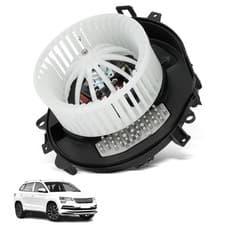 Image of Heater Blower Motor w/Resister For Audi A3 Q3 TT Skoda Karoq Octavia VW Golf VII