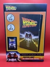 Image of Back to the Future Poster Light USB Wall Art – Light-Up Display