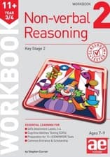 Image of 11+ Non-Verbal Reasoning Year 3/4 Workbook 2 by Andrea F. Richardson