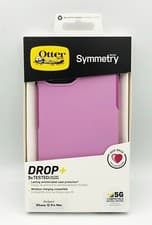 Image of Otterbox Symmetry Antimicrobial Rugged Case Cover for iPhone 12 Pro Max - Pink
