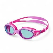 Image of Speedo Biofuse 2.0 Junior Ages 6-12 Swimming Goggles UV Anti Fog Pink NEW VAT in