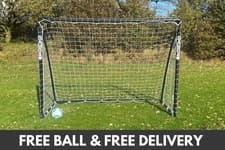 Image of XMAS Special Football Goal Samba Trainer 8ftx6ft Net Includes Free Size 4 Ball