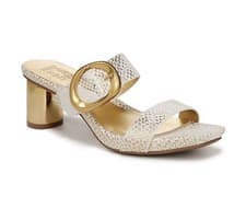 Image of Naturalizer IDA SLIDE - Heeled mules - white gold snake print leather Size UK5.5
