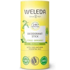 Image of WELEDA Citrus & Bergamot 24hr Protection Alcohol Free Solid Deodorant 50g *NEW*