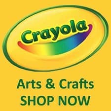 Image of CRAYOLA Art and Craft pencils Crayons glue glitter markers paint book stickers