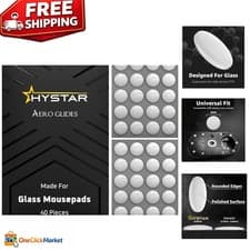 Image of Aero Glides 40 Dot Mouse Skates - High-Density PTFE for Smooth Glides