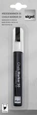 Image of Sigel Chalk Marker 50 Chisel 1-5mm Highly Opaque Non-Permanent White GL181