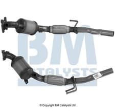 Image of BM Catalysts BM91760H Catalytic Converter Exhaust Cat Fits Seat Skoda VW