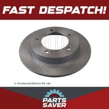 Image of 2x Brake Discs Pair Solid fits SUZUKI SJ410 1.0 Front 81 to 91 F10A 290mm Set
