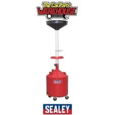 Image of Sealey AK80D Gravity Discharge Mobile Oil Drainer 80L