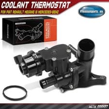 Image of Engine Coolant Thermostat Housing for Fiat Renault Megane III Mercedes-Benz 1.6