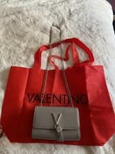 Image of Valentino Divina crossbody bag, Taupe, New