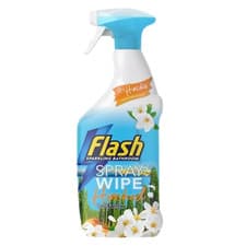 Image of Flash Spray Wipe Done All Purpose Disinfectant Multi Surface Cleaner 800ml