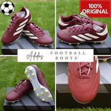 Image of Kids Adidas Copa Pure 2 League Football Boots New Red Burgundy