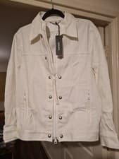 Image of DIESEL BLACK GOLD White Jacket Size L