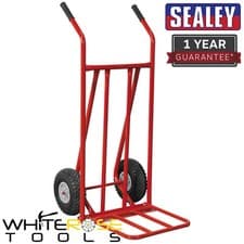 Image of Sealey Sack Truck with Pneumatic Tyres Folding 150kg Capacity