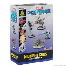 Image of MARVEL CRISIS PROTOCOL MIDNIGHT SONS AFFILIATION PACK