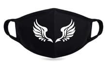 Image of GOTH WINGS Face Mask Washable Breathable Reusable Protection Gothic Dark Mask