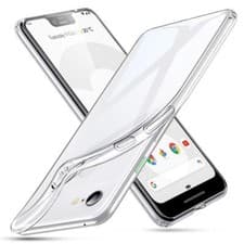 Image of For Google Pixel 3 XL Clear Slim Gel Case Silicone TPU Back Cover
