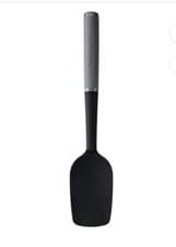 Image of Kitchen Aid Soft Grip Spoon Spatula Charcoal Grey
