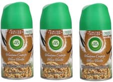Image of 3 x Air Wick Freshmatic Spray Refill 250ml - Warm Vanilla (Vanilla Cookie Deligh