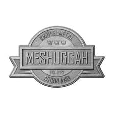Image of MESHUGGAH logo 2021 METAL PIN BADGE official merchandise
