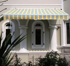 Image of 2.5 x 2m Manual Awning Canopy Garden Patio Sun Shade Shelter Retractable