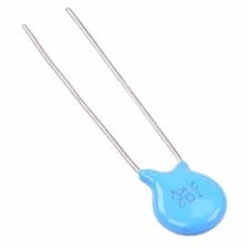Image of 10 x 100pF 1kV Ceramic Disc Capacitor