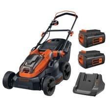 Image of Black and Decker CLM3820L 36v Cordless Rotary Lawnmower 380mm 2 x 2ah Li-ion