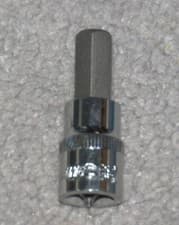 Image of 10mm HEX ALLEN KEY IN 3/8" DRIVE CHROME VANADIUM SOCKET