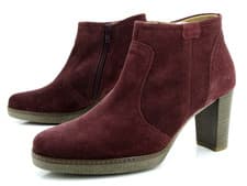 Image of Gabor Women's Boots Shoes Ankle Boots Brown Size 39 UK 6 Leather