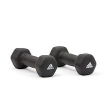 Image of 2pc Adidas Hex Dumbbells Gym Training Fitness Weight Lifting Sport Workout
