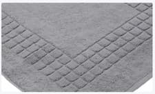 Image of Linens Limited Luxury Supreme 100% Egyptian Cotton Bath Mat, Silver