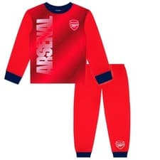 Image of Arsenal FC Boys Pyjamas Kids Football Pyjama Set Cotton Sleepwear Age 4-12 Years
