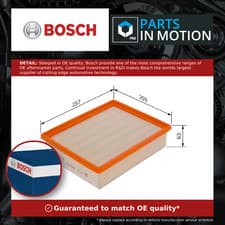 Image of Air Filter fits VAUXHALL VIVARO X82 1.6D 14 to 19 Bosch 4422252 93451662 Quality