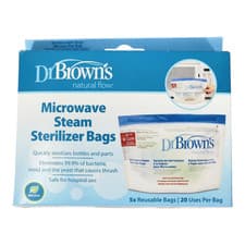 Image of Dr Brown's Microwave Steam Steriliser Bags