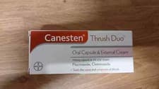 Image of CANESTEN THRUSH DUO 150MG - ORAL CAPSULE & CREAM 2026 expires