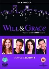 Image of WILL AND GRACE COMPLETE SERIES 8 DVD 8th Eighth Season Eight Original UK Release