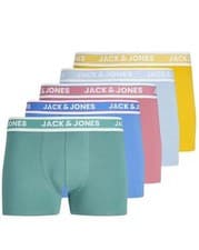 Image of Jack & Jones Jacconnor 5 Pack Cotton Stretch Trunks - Multi Colour